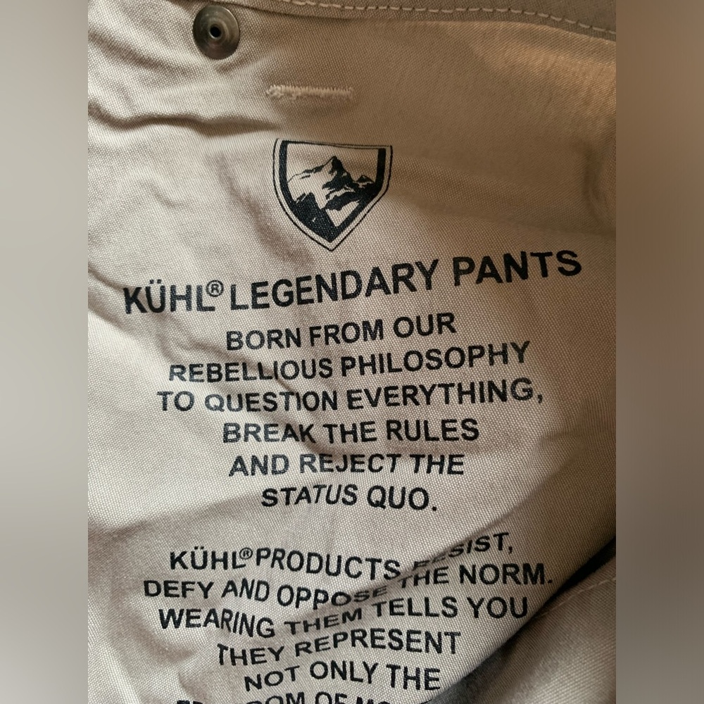 Kuhl Women’s Legendary Roll-Up Snap Cargo Hiking Pants Khaki Size 4 Short - Picture 5 of 7